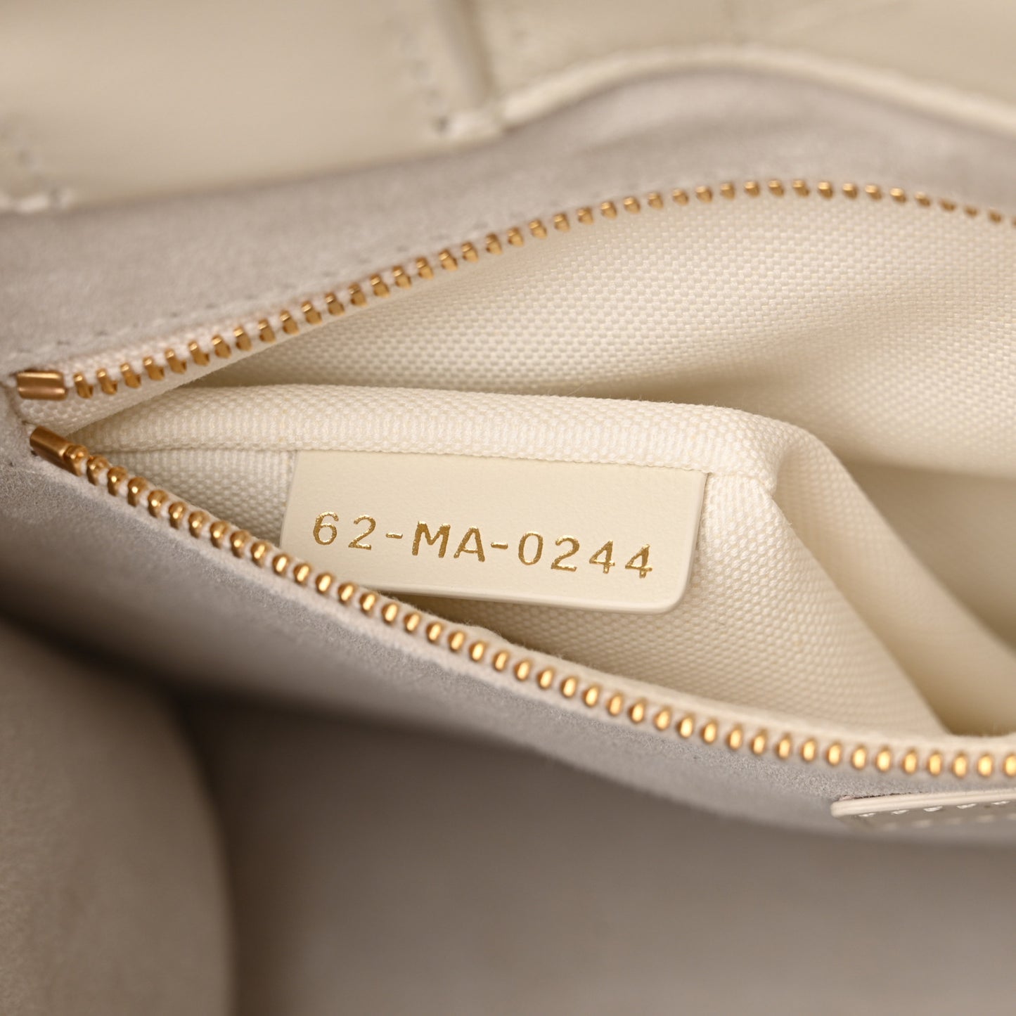 Calfskin Macro Cannage Small Book Tote Latte