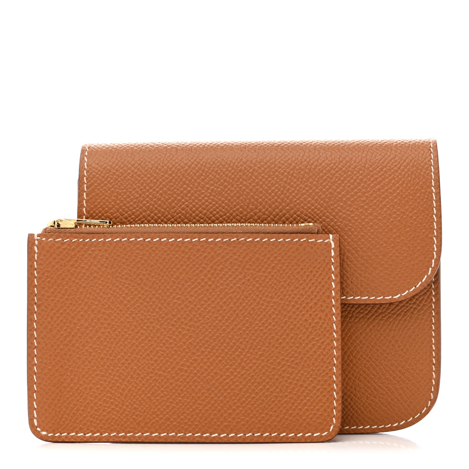Hermes Epsom Constance Slim Wallet Gold 3 of 11