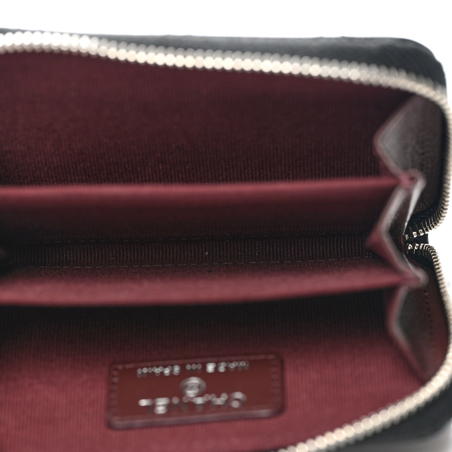Chanel Caviar Quilted Zip Coin Purse Black 5 of 7