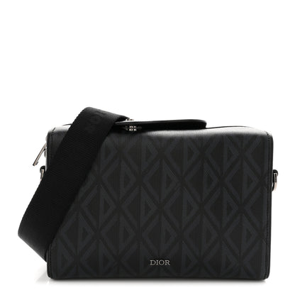 Christian Dior Canvas CD Diamond Lingot 22 Bag Black 1 of 9
