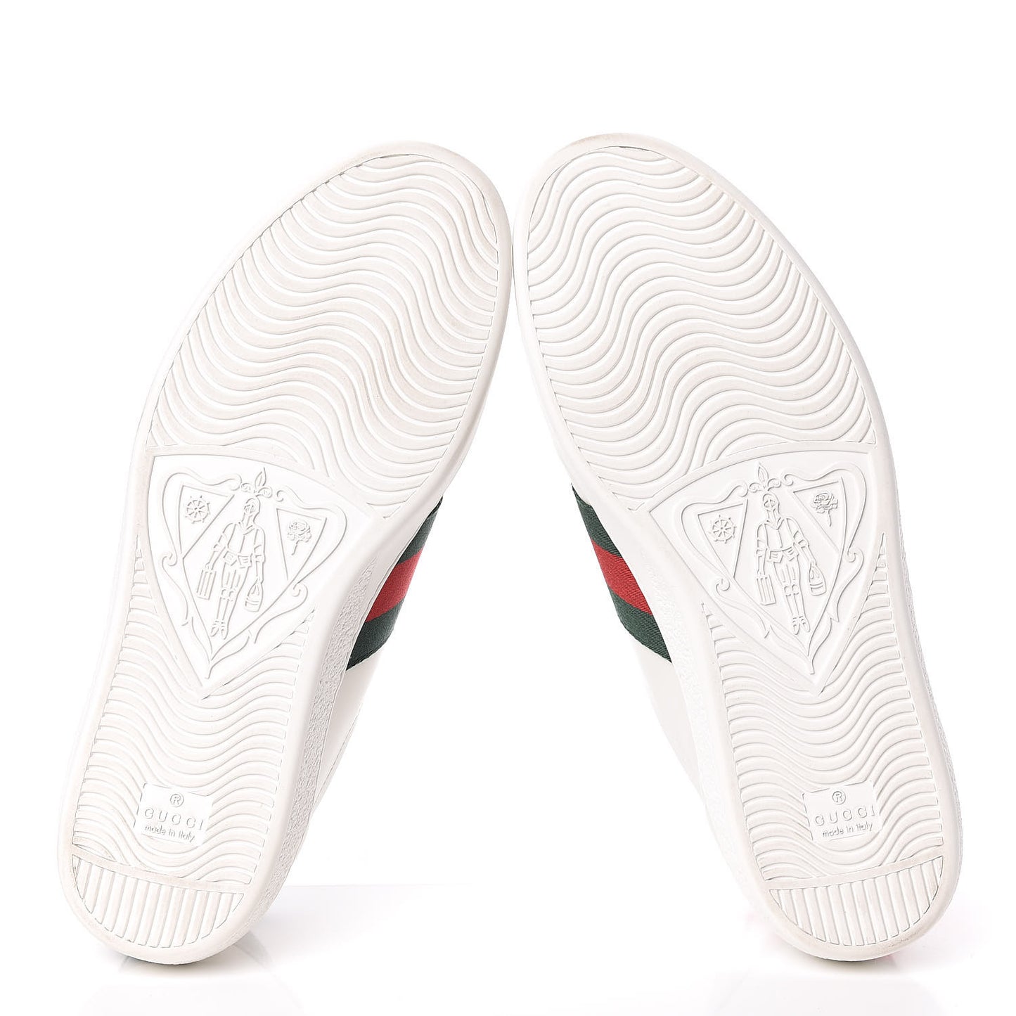 Miro Soft Calfskin Laminated Ayers Web Bee Embroidered Mens Ace Sneakers 9.5 White Green