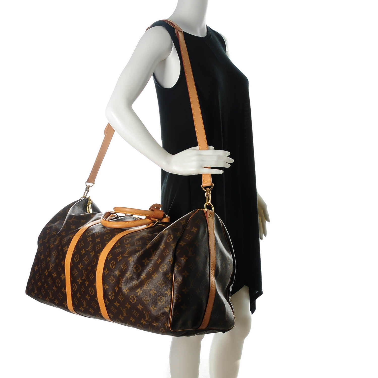 Louis Vuitton Monogram Keepall Bandouliere 60 6 of 20
