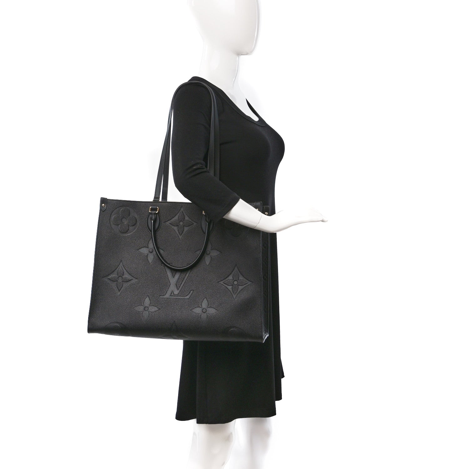 Louis Vuitton Empreinte Monogram Giant Onthego GM Black 2 of 8