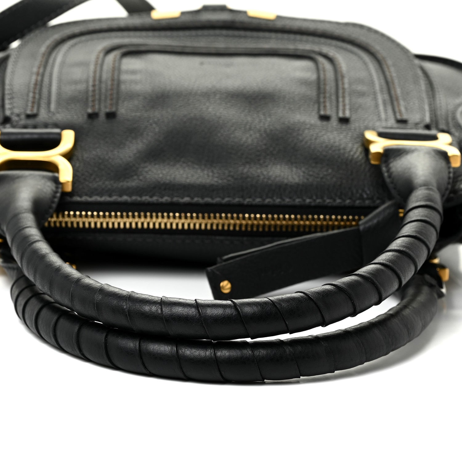 Chloe Calfskin Small Marcie Satchel Black 12 of 16
