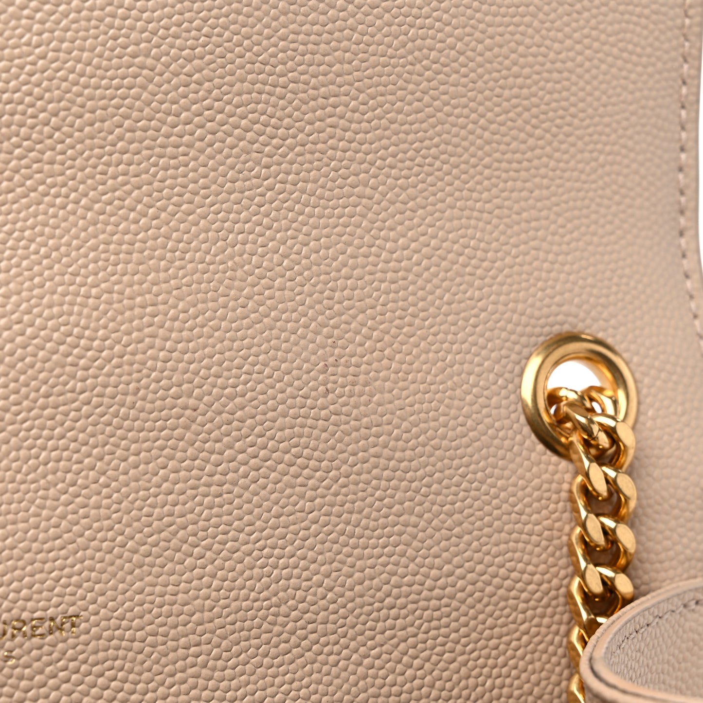 Grain De Poudre Medium Monogram Kate Satchel Dark Beige