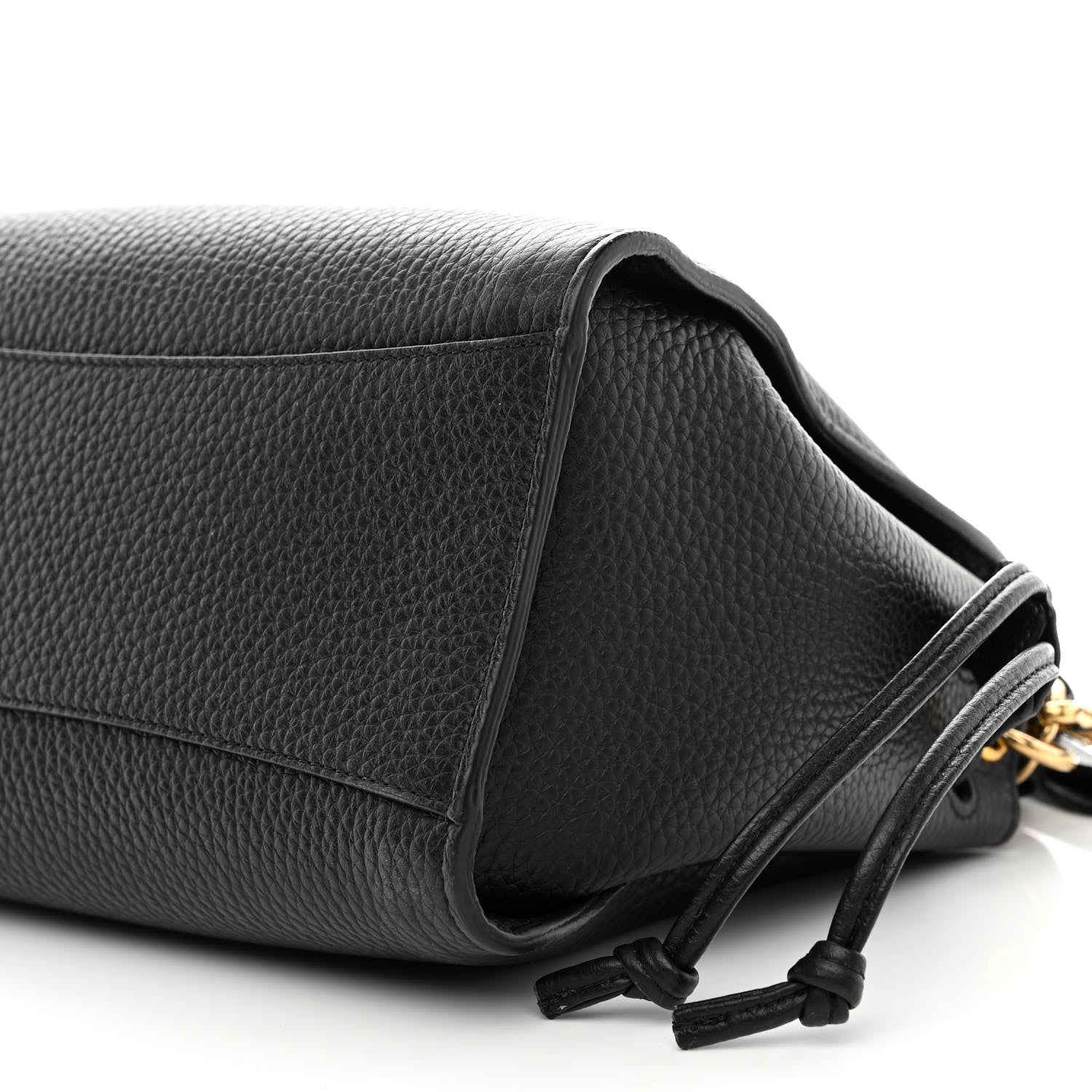 Mulberry Heavy Grain Small Iris Tote Black 8 of 8