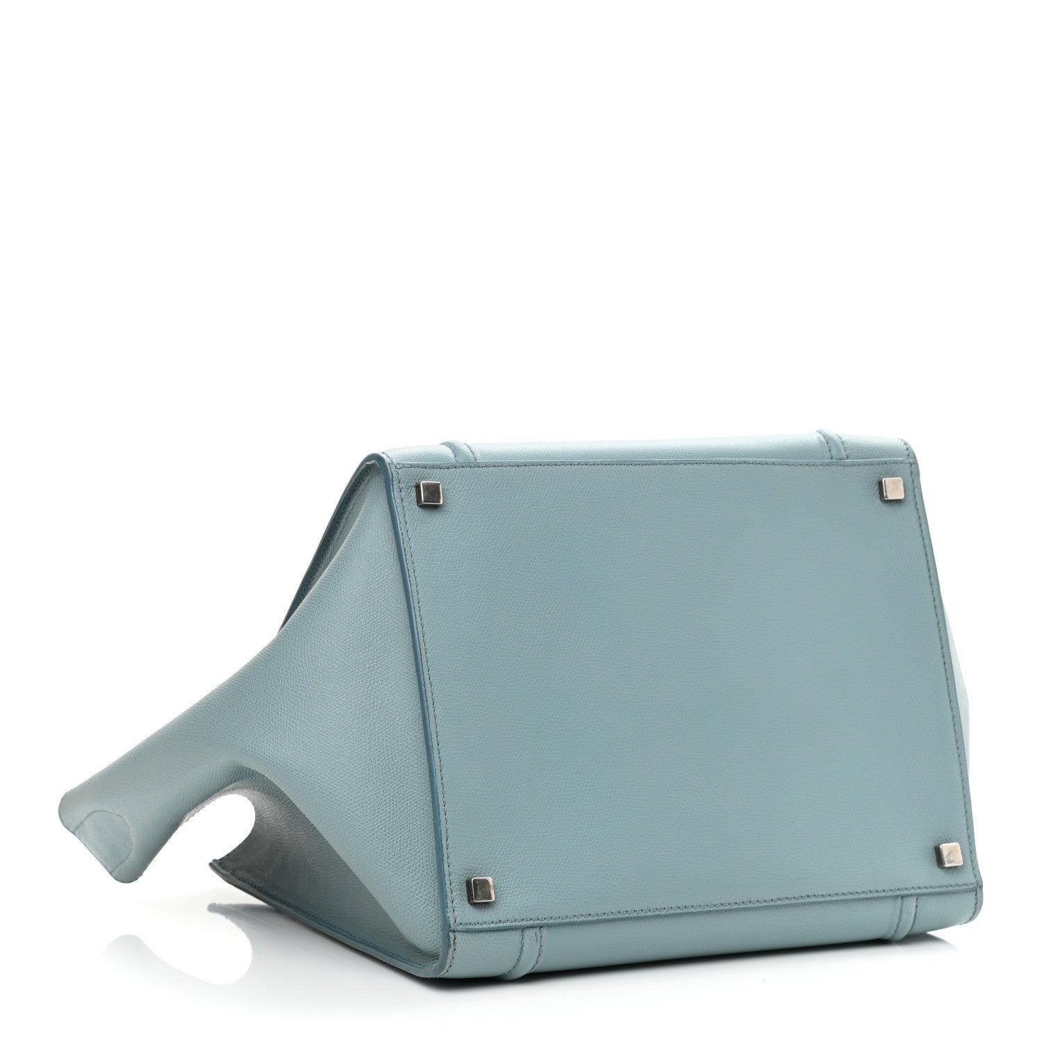 Celine Supple Calfskin Medium Phantom Luggage Slate Blue 4 of 18