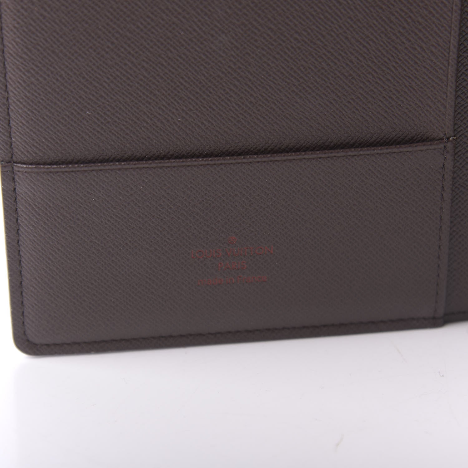 Louis Vuitton Damier Ebene Large Ring Agenda Cover 9 of 10