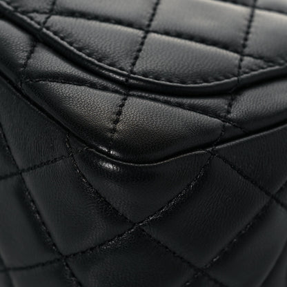 Chanel Lambskin Quilted Mini Pearl Crush Flap Black 12 of 13