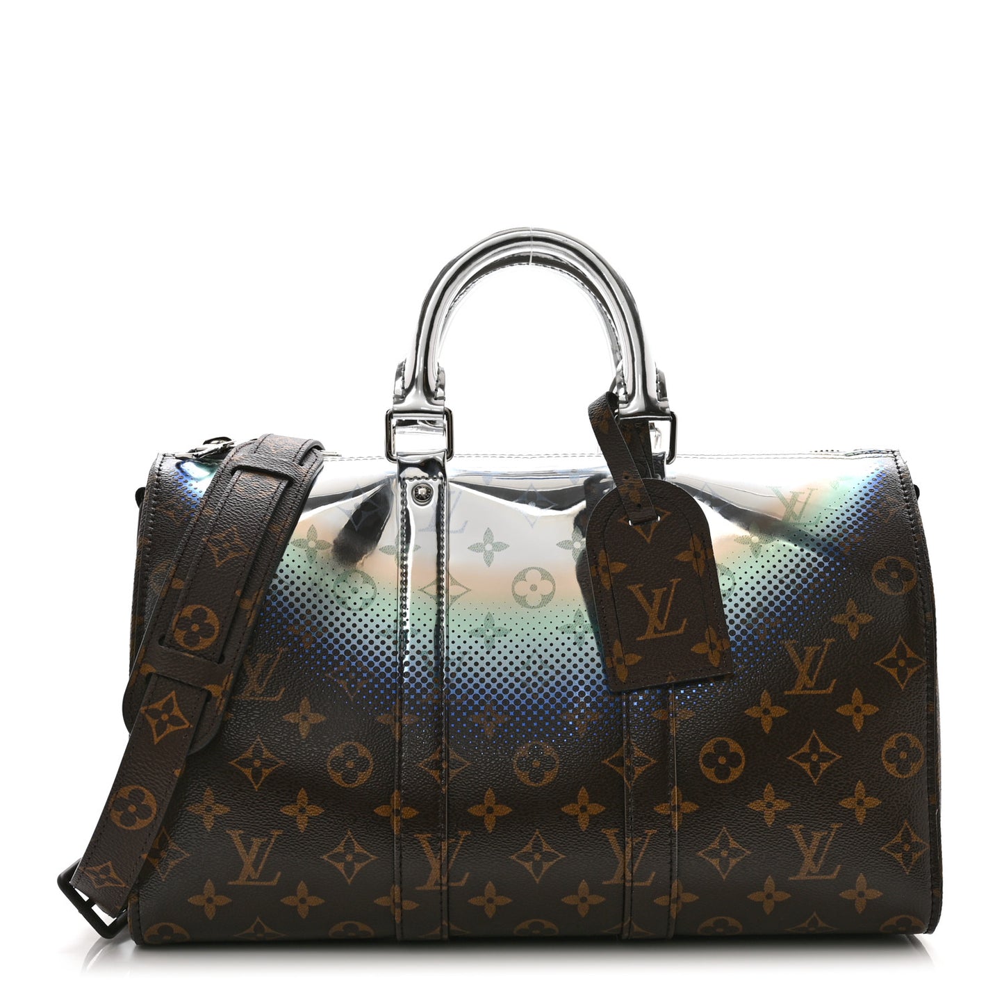 Metallic Nebula Monogram Speedy Bandouliere 35 Multicolor