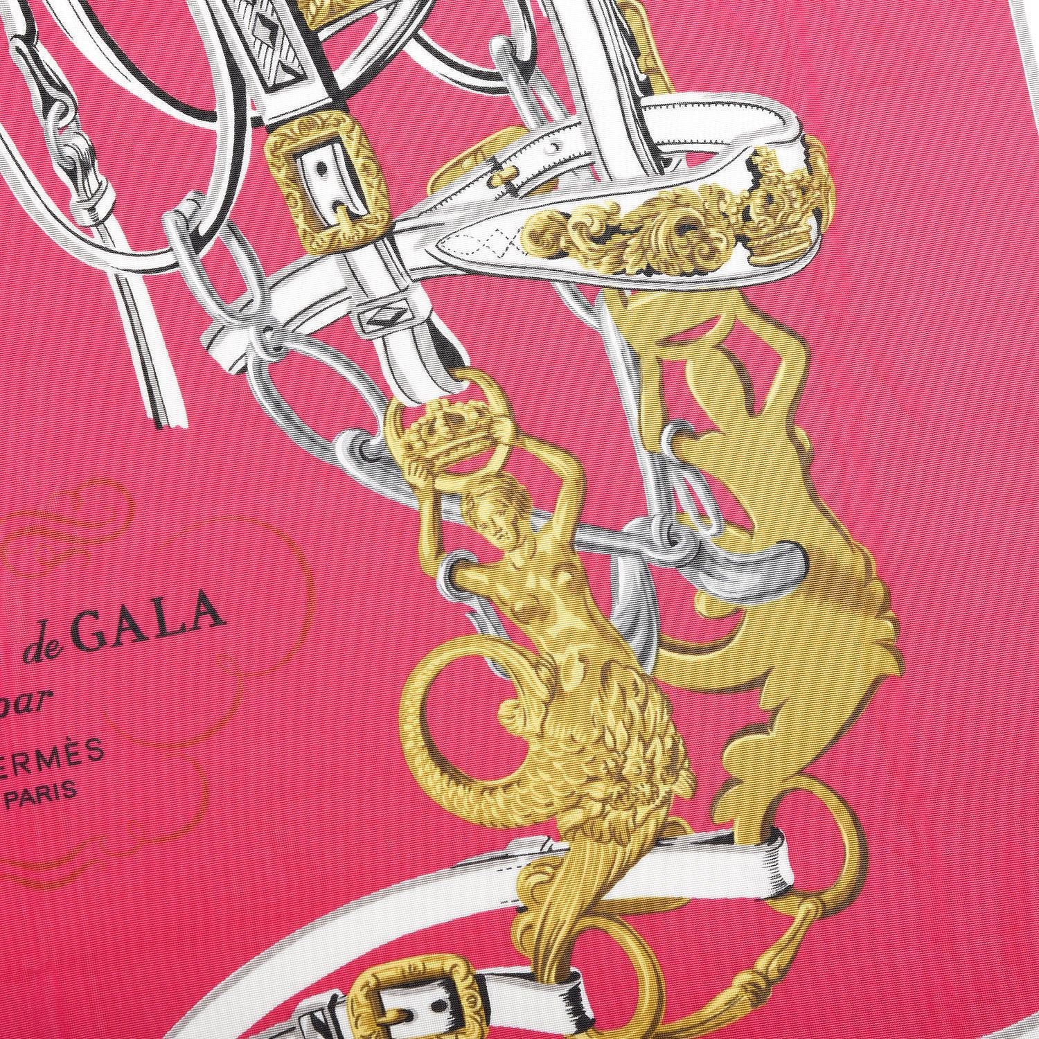 Hermes Silk Brides De Gala Scarf 90 3 of 6