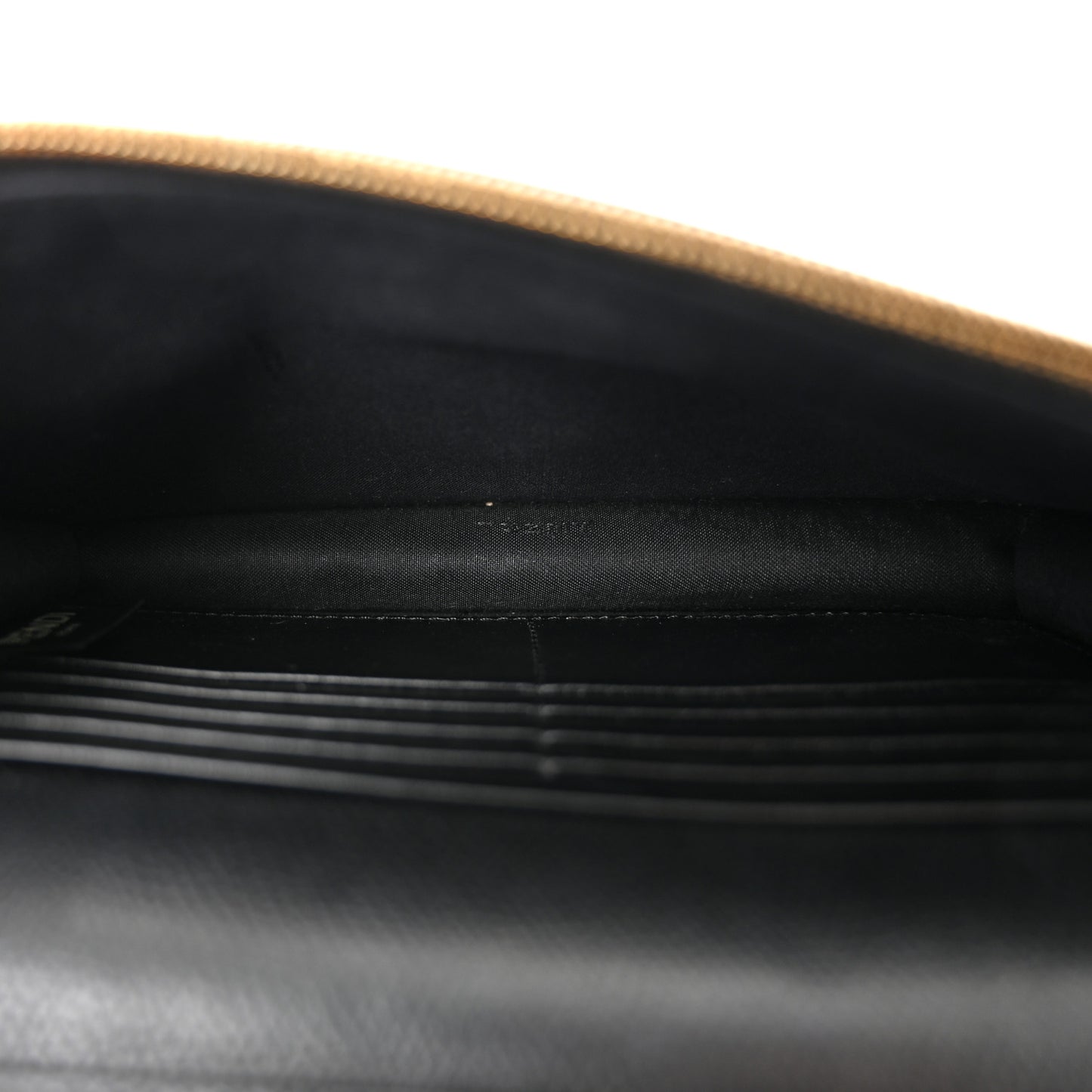 Vitello Cruise F is Fendi Bi-Color FF 1974 Embossed Medium Envelope Wallet On Chain Black Maya