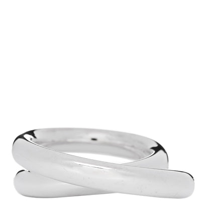Hermes Sterling Silver MM Vertige Ring 55 7.25 1 of 4