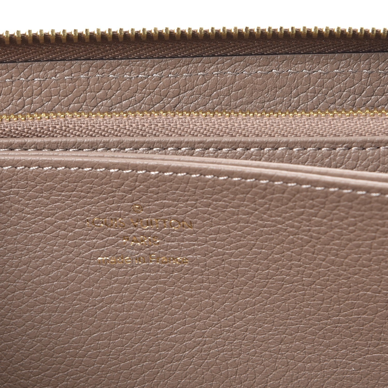 Louis Vuitton Empreinte Zippy Wallet Taupe Glace 6 of 7