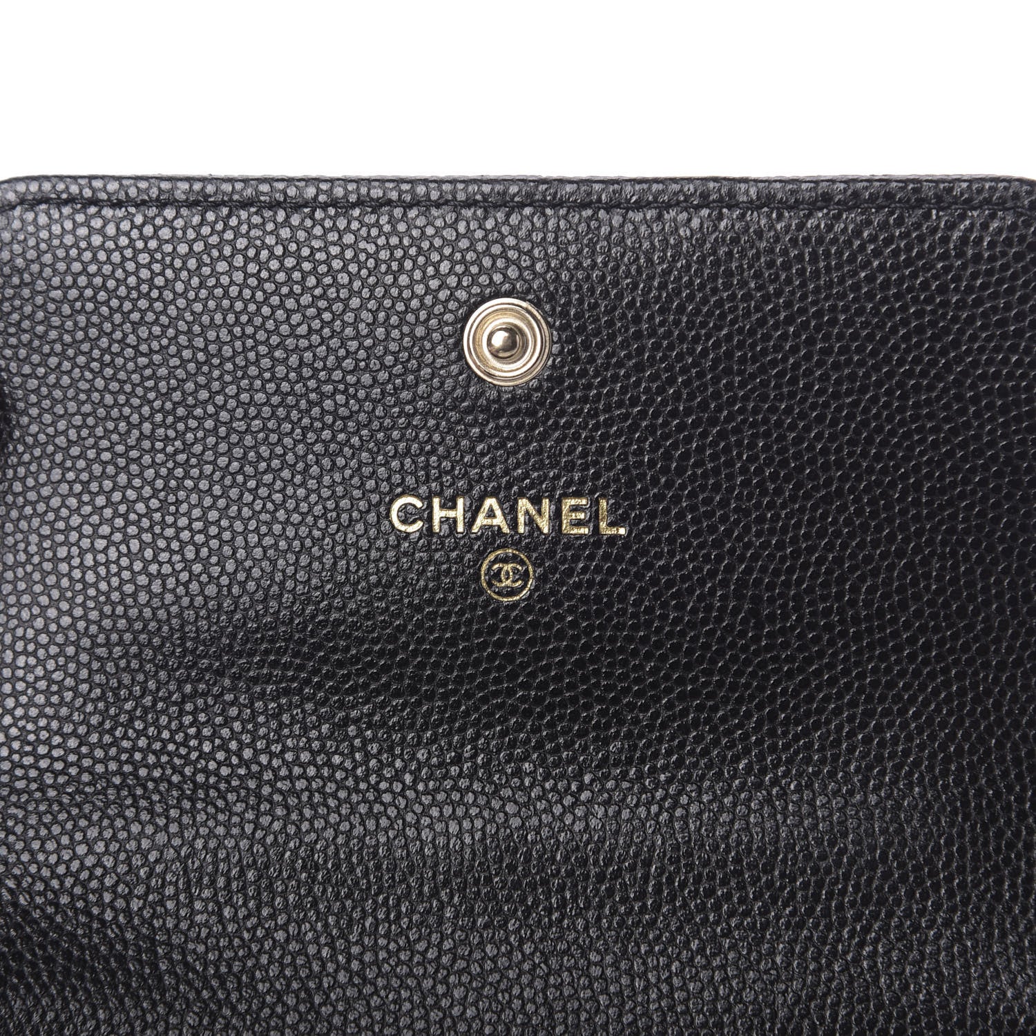 Chanel Caviar Quilted Mini Pearl On Top Coin Purse With Chain Black 8 of 11