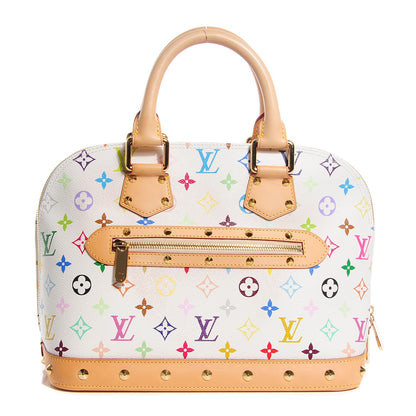 Louis Vuitton Monogram Multicolor Alma White 1 of 8