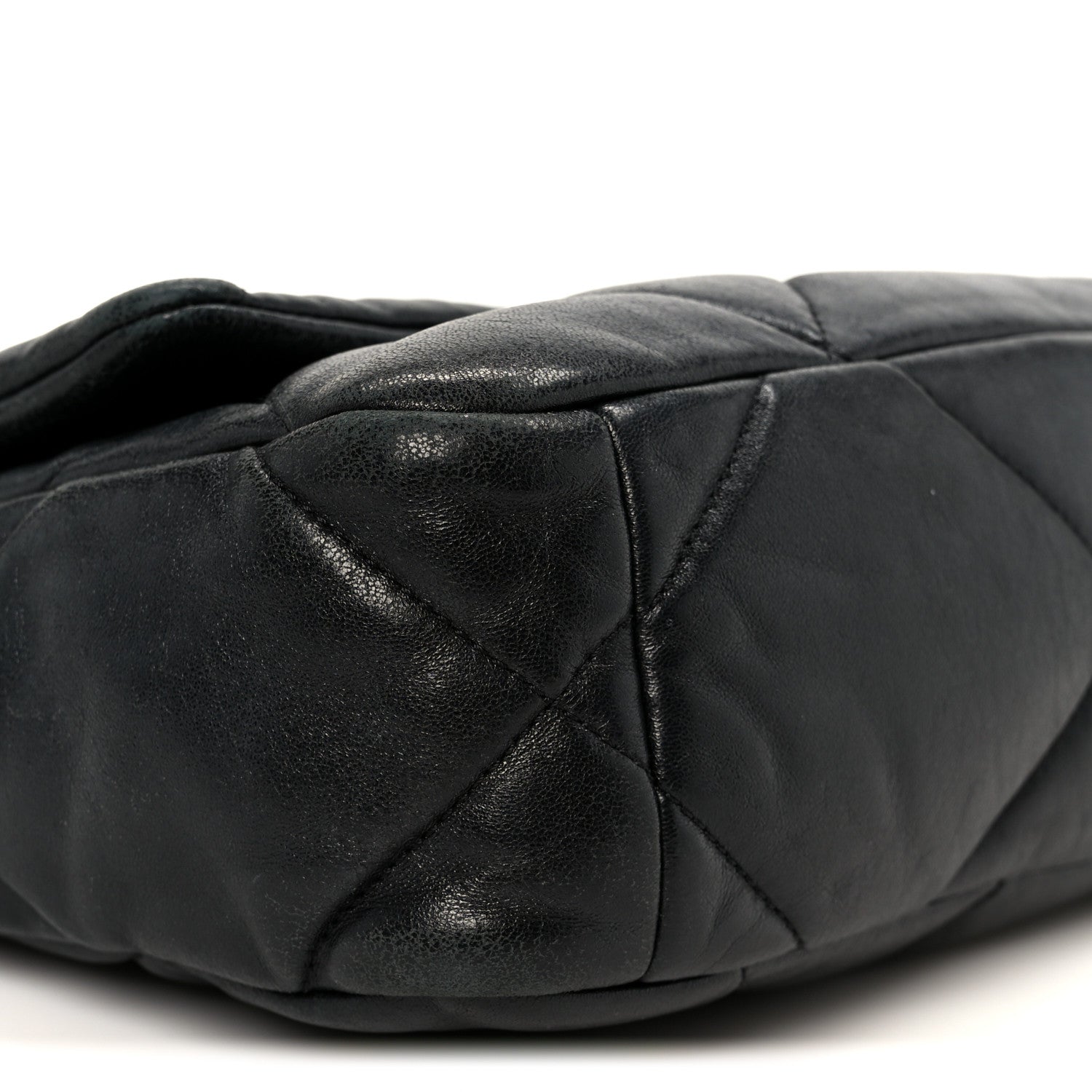 Chanel Lambskin Quilted Medium Chanel 19 Flap Black 9 of 10