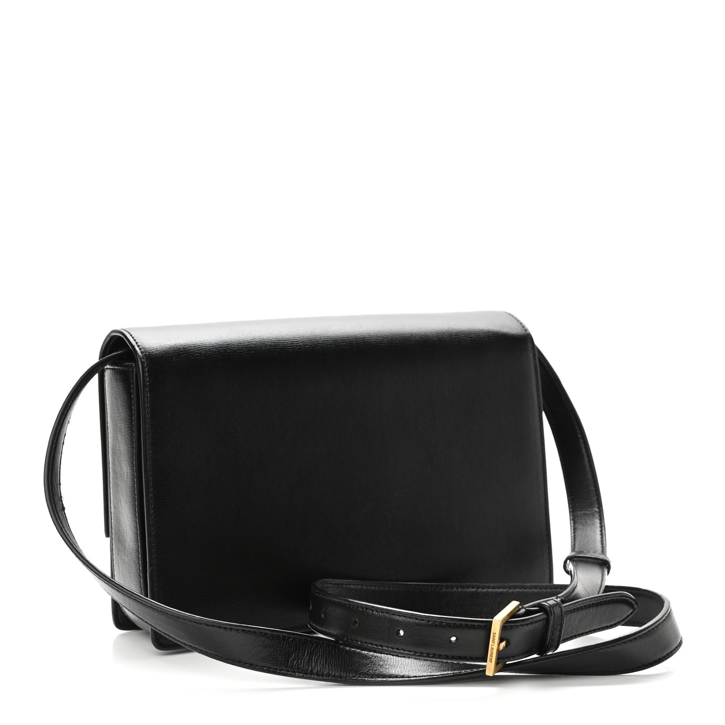 Smooth Calfskin Suede Medium Bellechasse Black Dark Green
