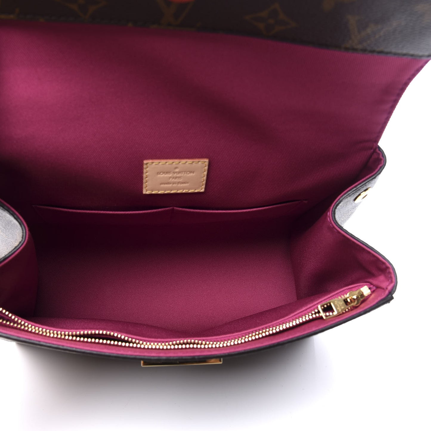 Monogram Cluny BB Bordeaux Fuchsia