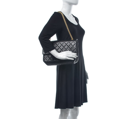 Chanel Aged Calfskin Quilted 2.55 Reissue 227 Flap Black 3 of 10
