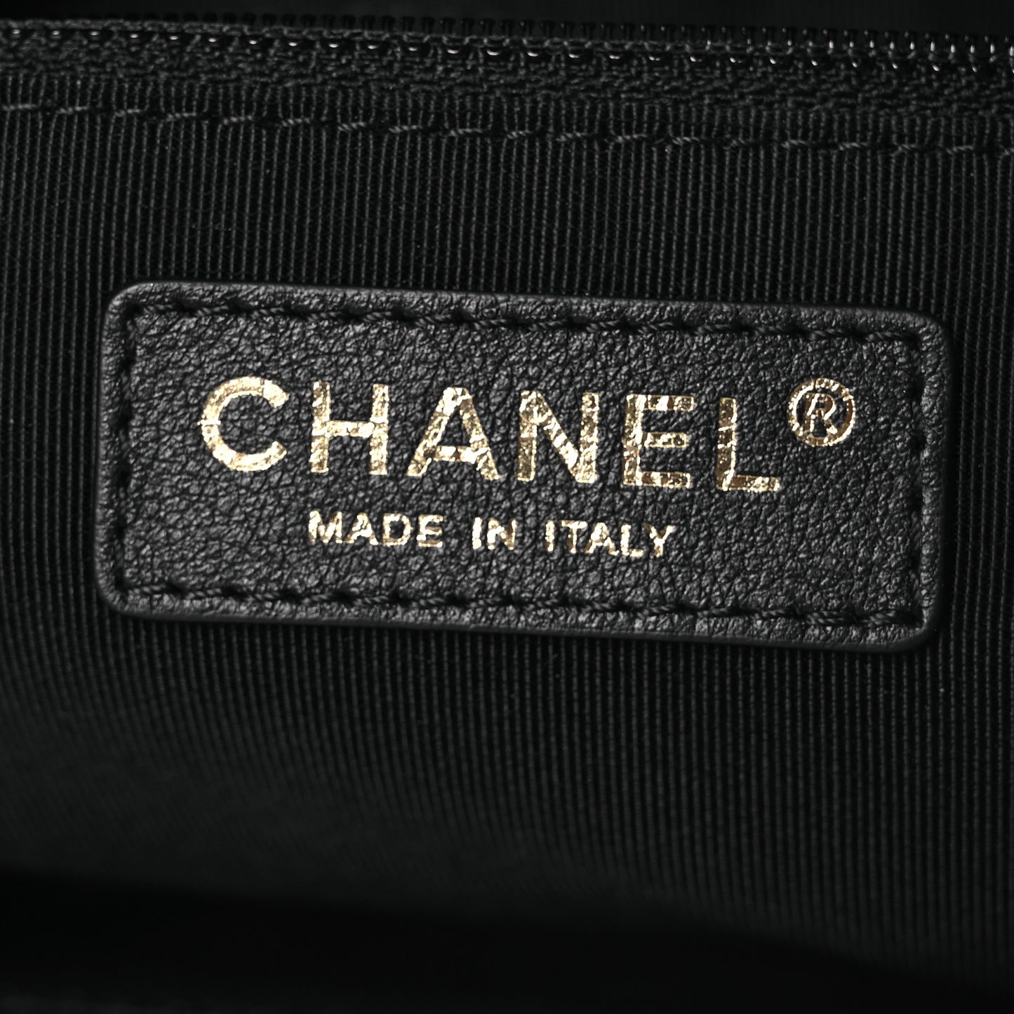 Caviar Quilted Rolled Up Tote Black