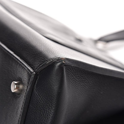 Celine Grained Calfskin Medium Edge Shoulder Bag Black 13 of 13