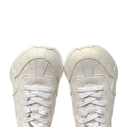 Gucci Tessuto Monogram GG Supreme Printed Mens Gucci Run Sneakers 8 White 9 of 10