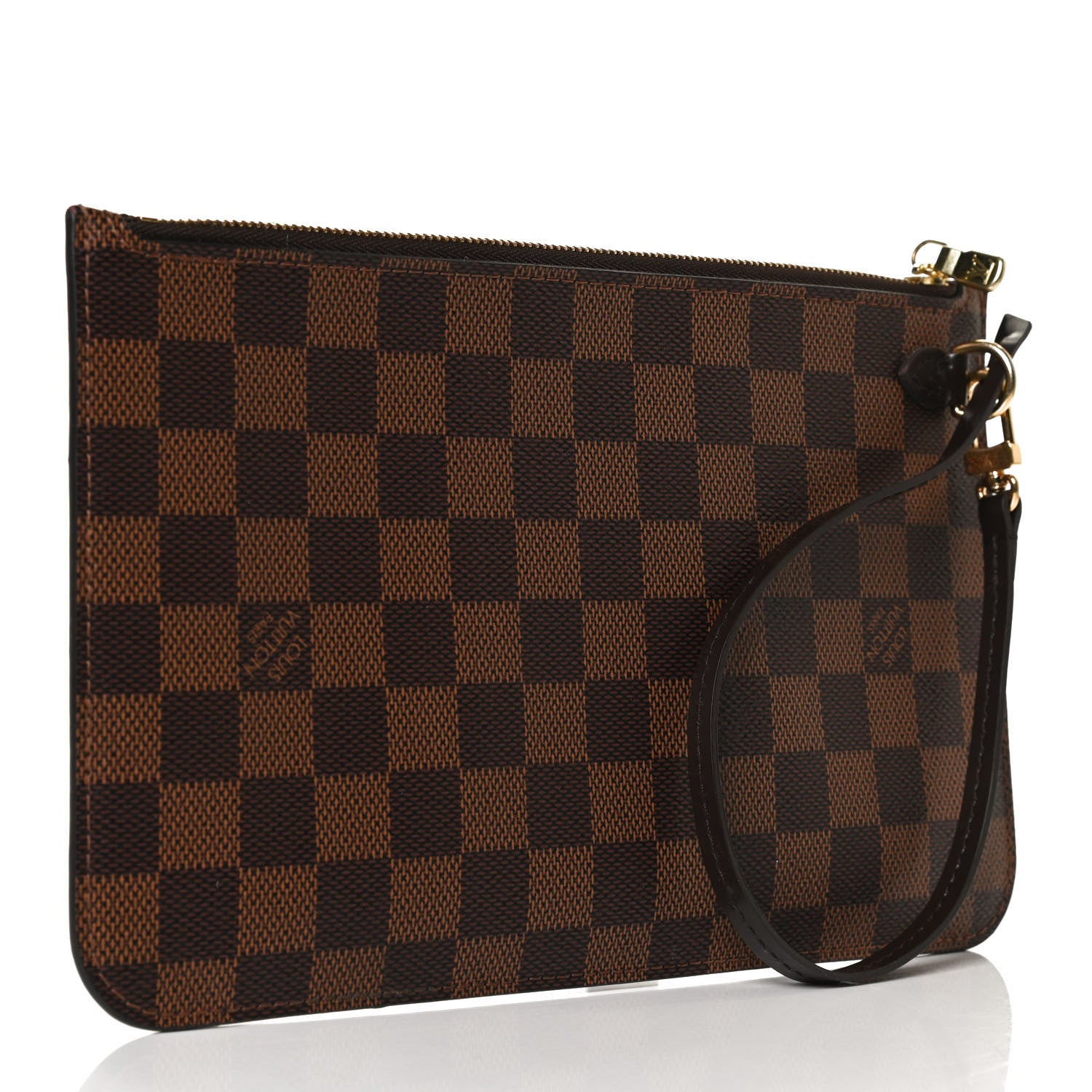 Louis Vuitton Damier Ebene Neverfull MM GM Pochette 3 of 9