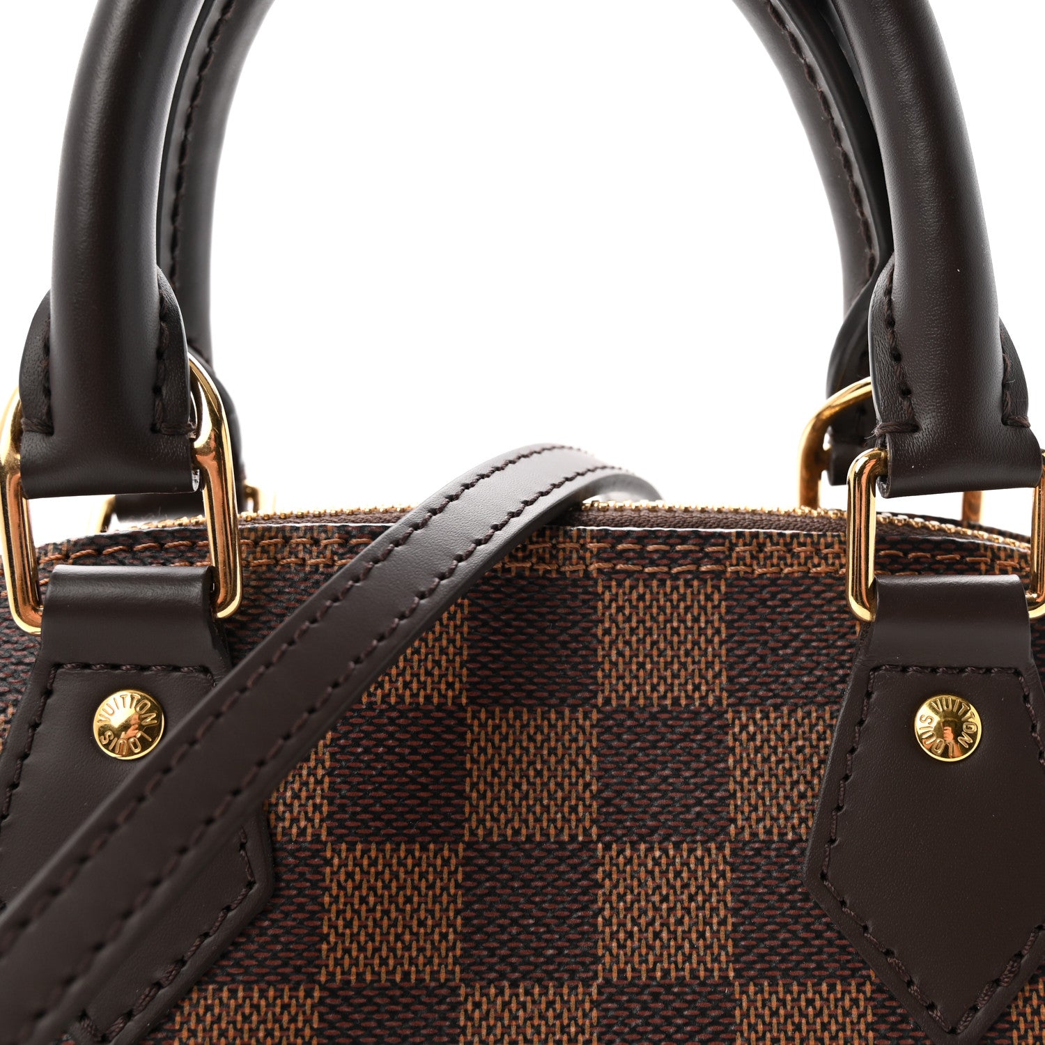 Louis Vuitton Damier Ebene Alma BB 7 of 9