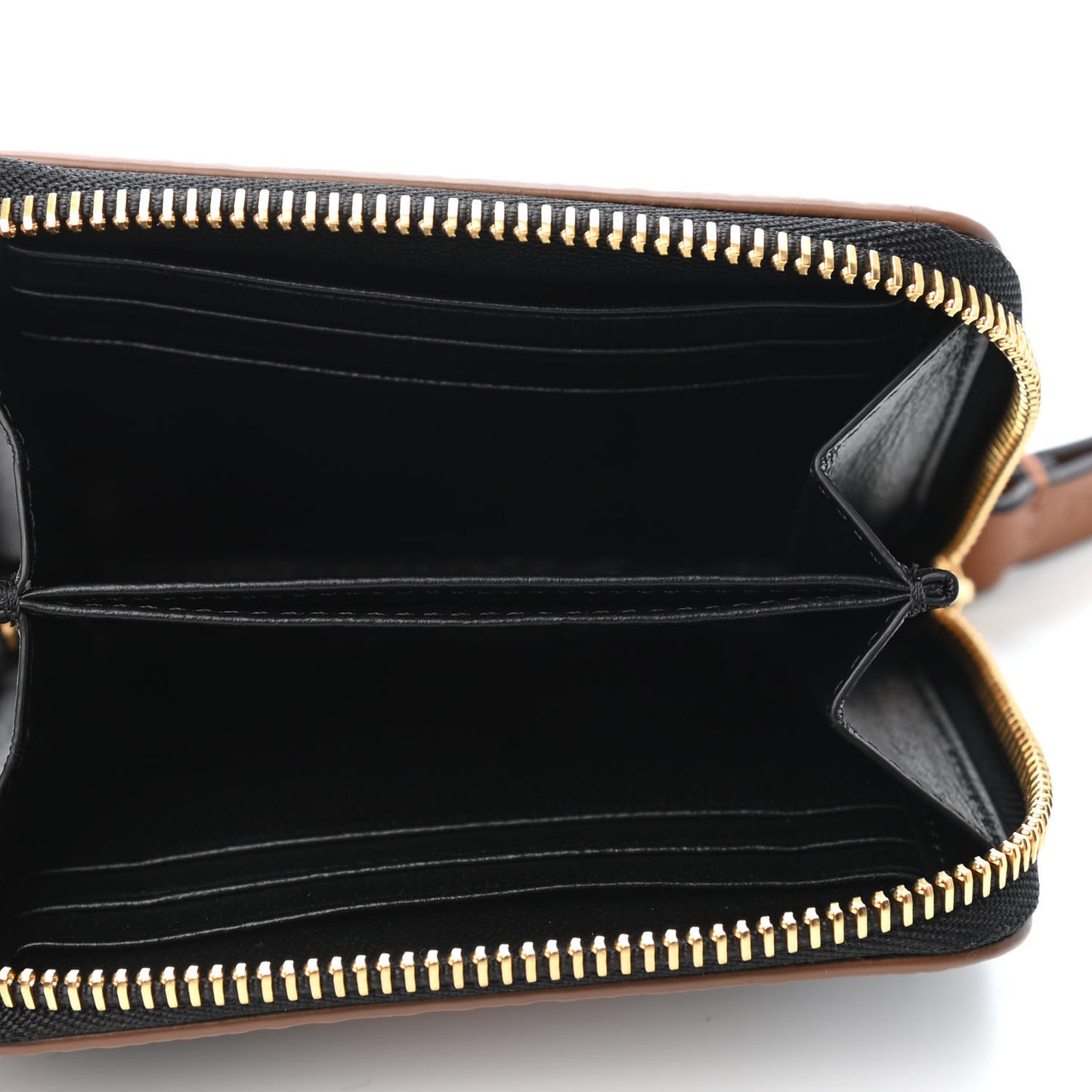 X ACNE STUDIOS Scotchgrain Small Zip Wallet Black