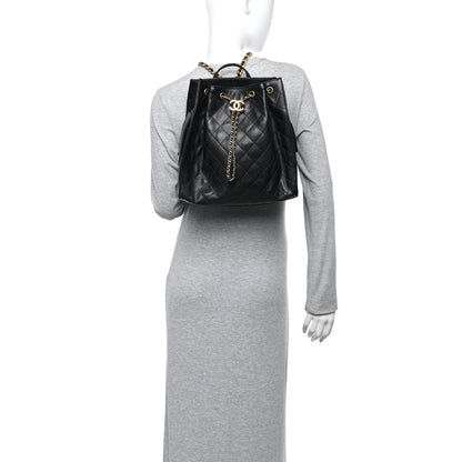 Chanel Caviar Quilted Large Chanel 25 Backpack Black 2 of 11