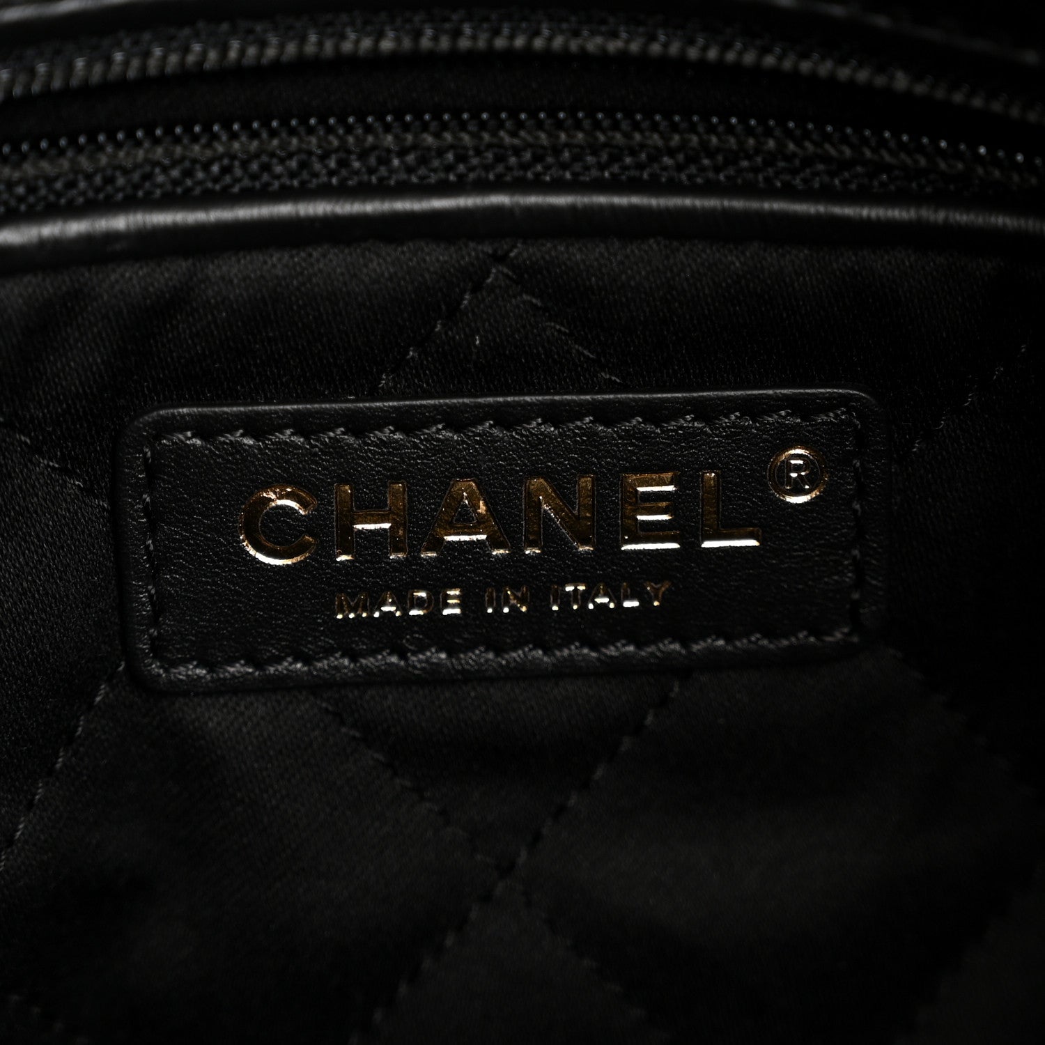 Chanel Shiny Calfskin Quilted Small Chanel 22 Black 7 of 12