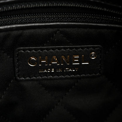 Chanel Shiny Calfskin Quilted Small Chanel 22 Black 7 of 12