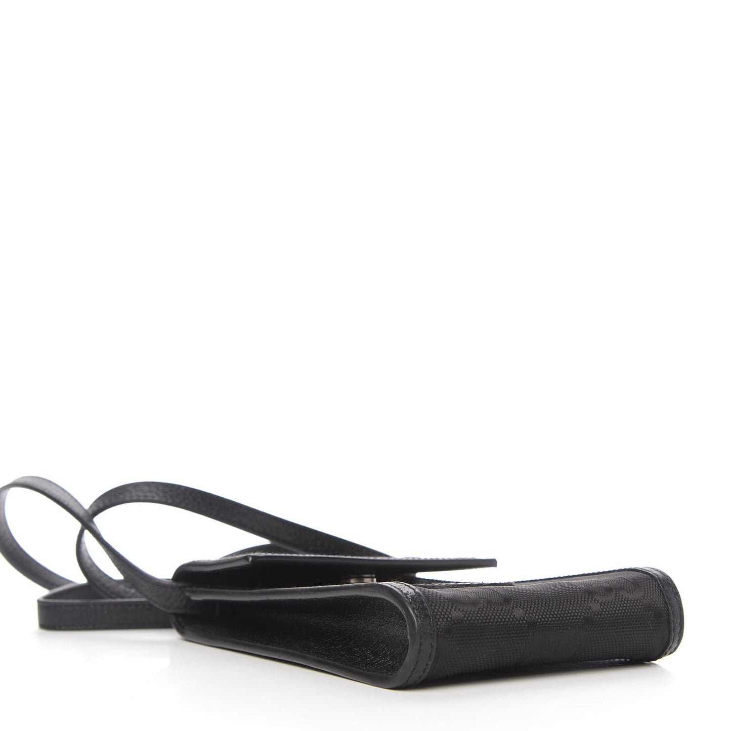 Econyl Nylon Monogram Off The Grid Crossbody Bag Black