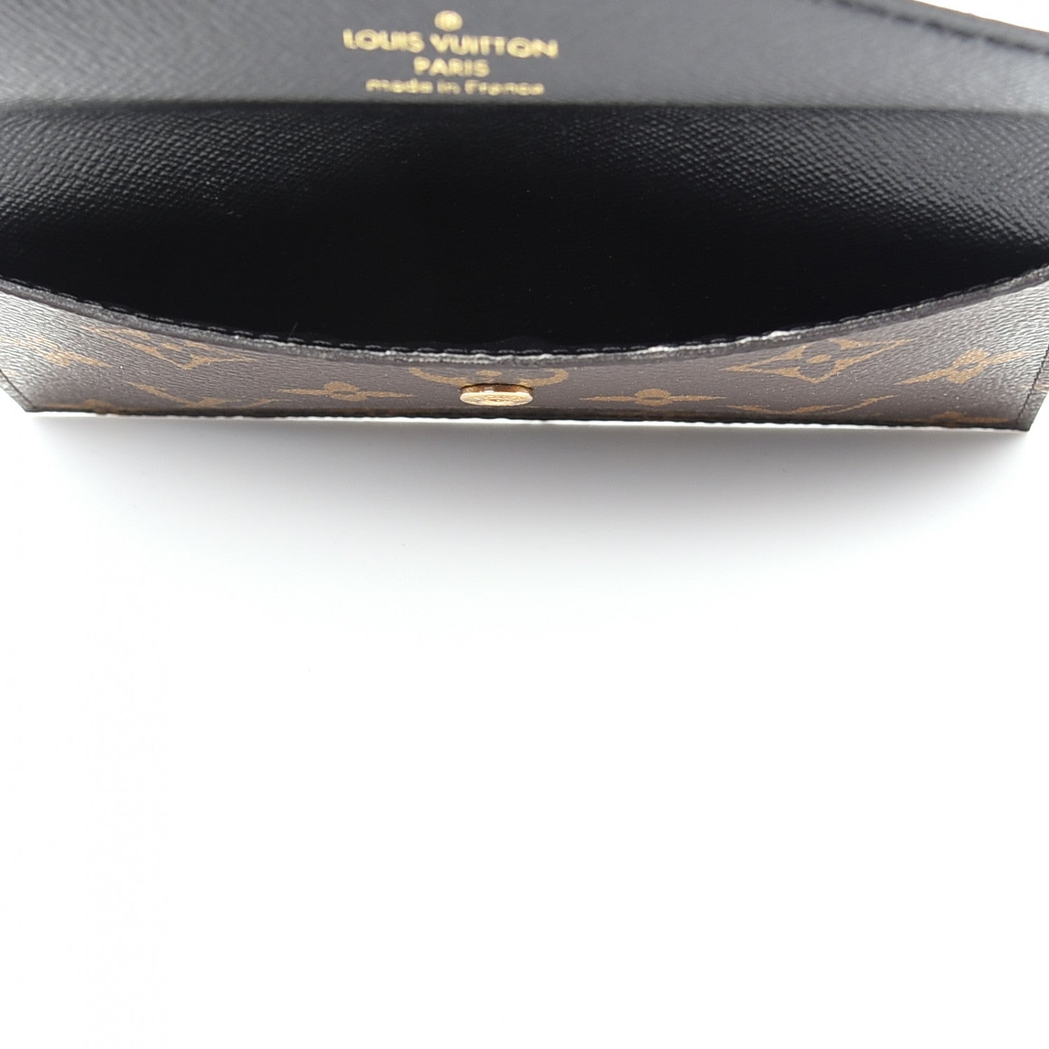 Louis Vuitton Monogram Daily Organizer Envelope Insert Black 5 of 7