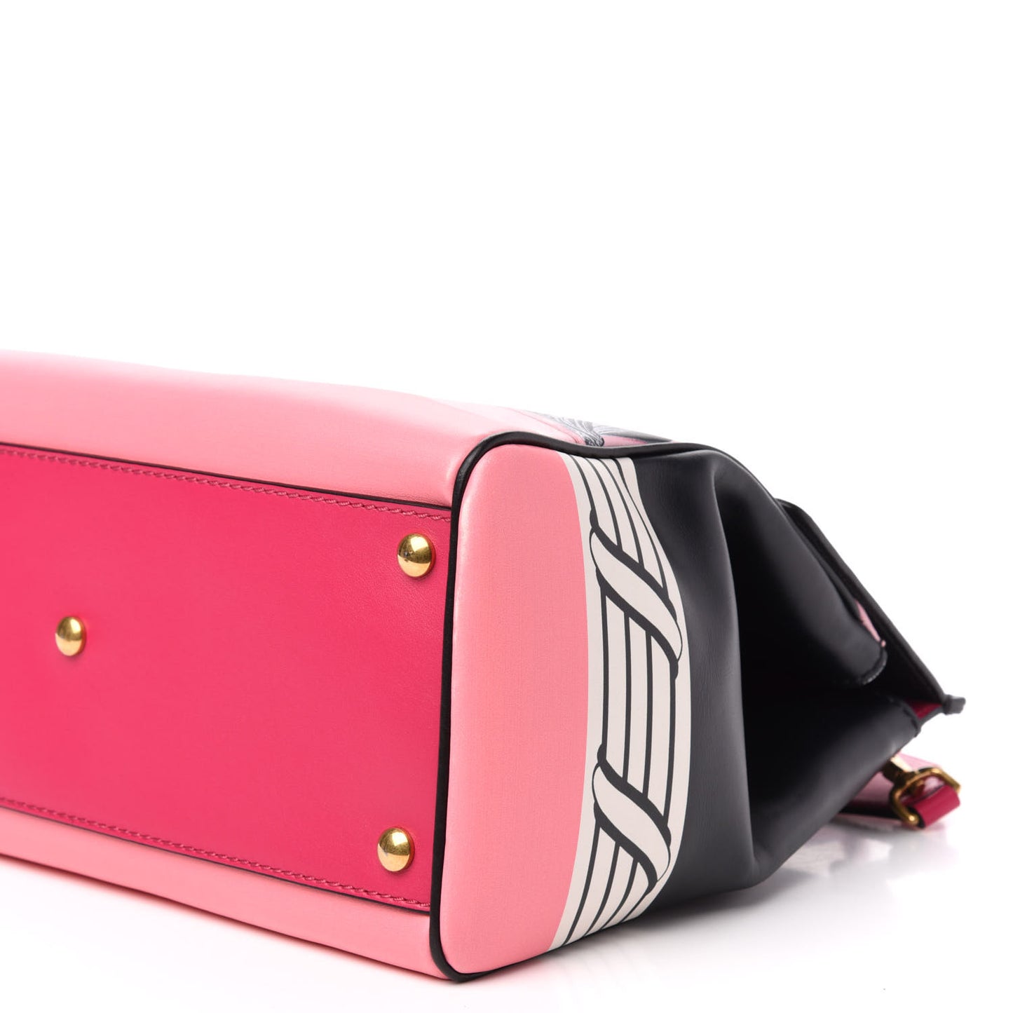 Calfskin Palazzo Empire Pop Magna Grecia Bag Multicolor