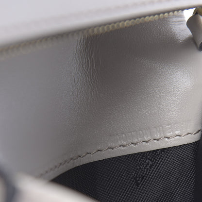 Burberry Signature Grain Calfskin Compact Wallet Stone White 9 of 9