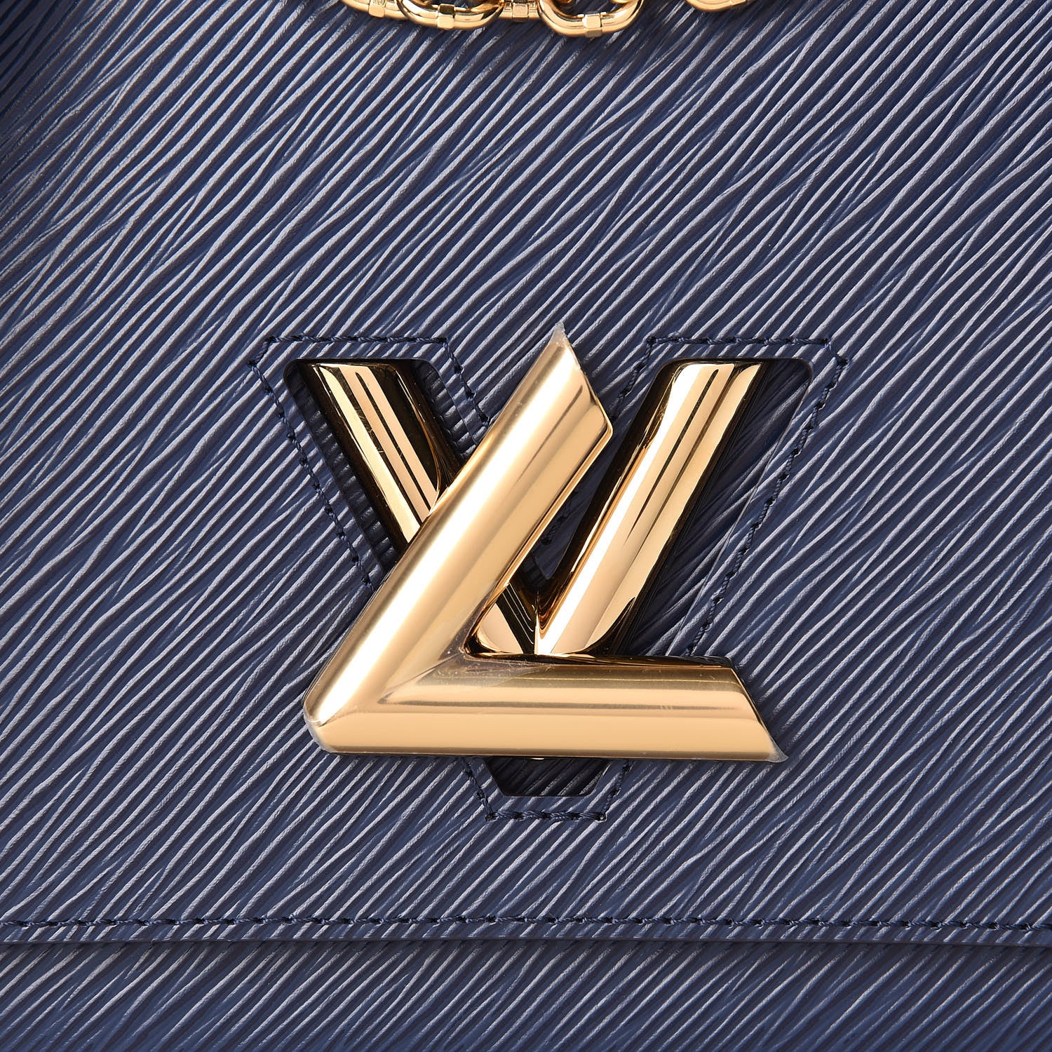 Louis Vuitton Epi Twist Shoulder Bag MM Indigo 10 of 10