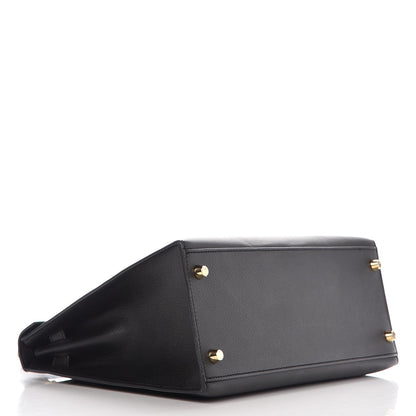Hermes Epsom Kelly Sellier 28 Black 5 of 37