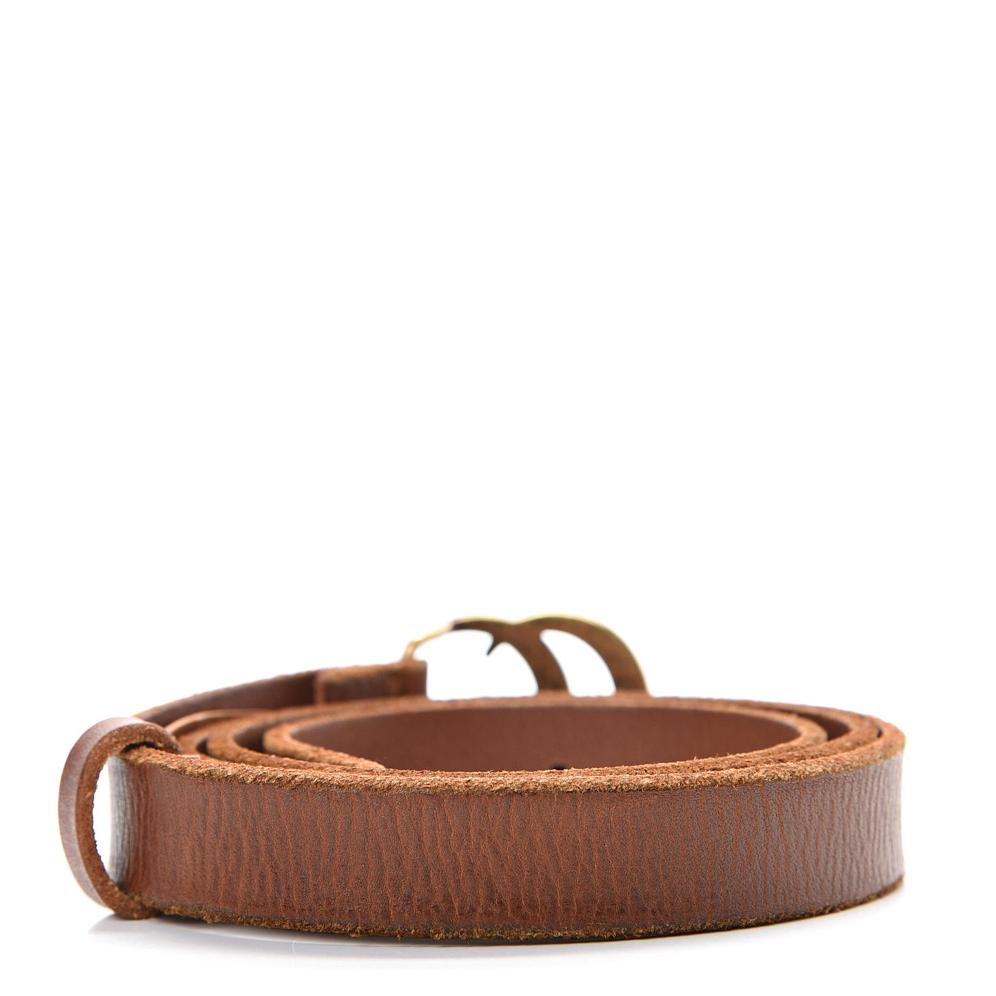 Faded Calfskin Double G 20mm Belt 80 32 Cuir