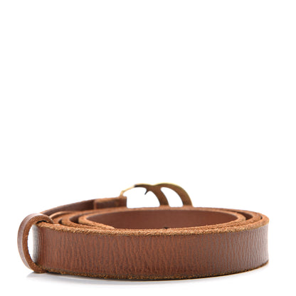 Gucci Faded Calfskin Double G 20mm Belt 80 32 Cuir 2 of 6