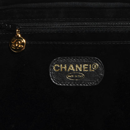 Chanel Patent Vanity Cosmetic Case Black 6 of 7