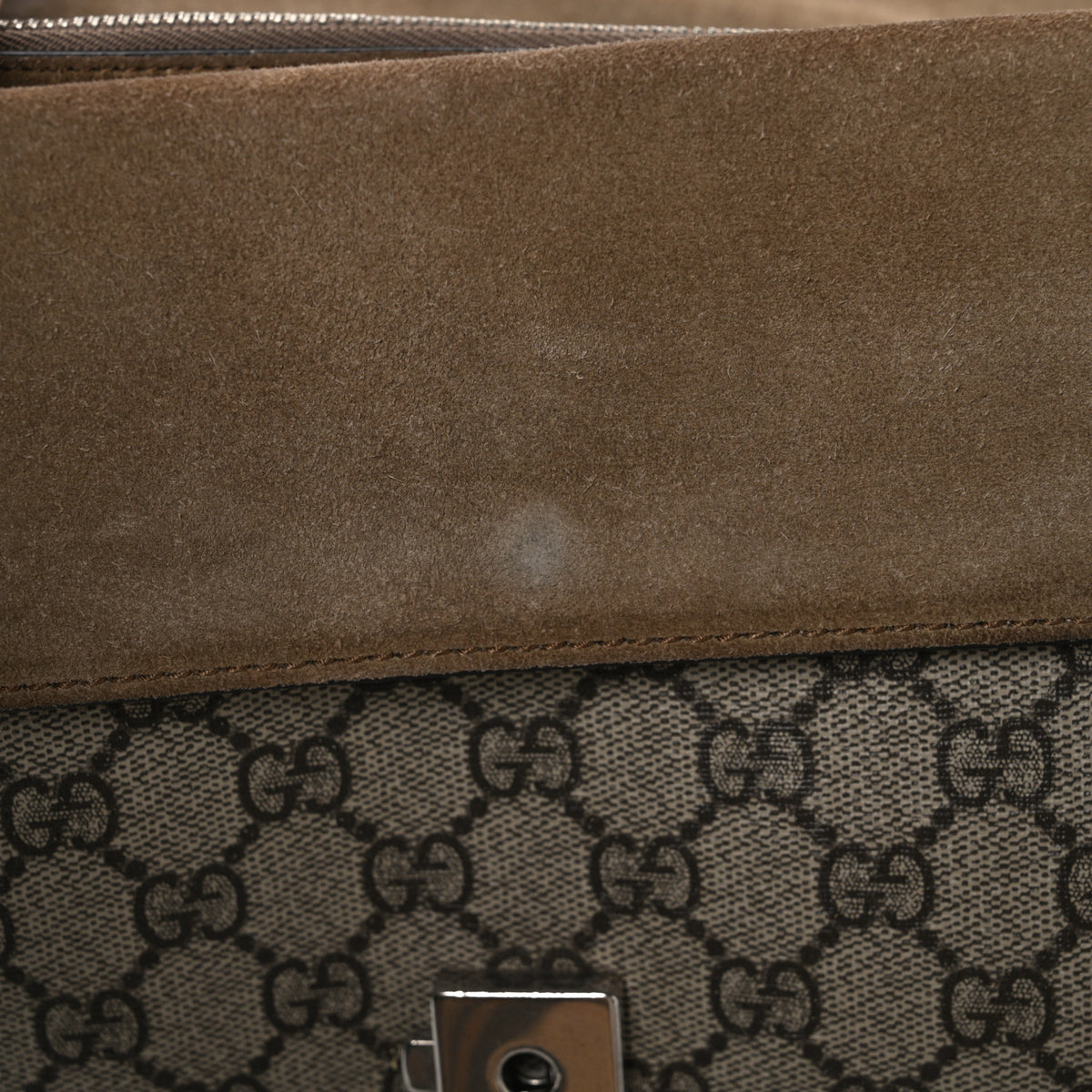 GG Supreme Monogram Small Dionysus Shoulder Bag Taupe