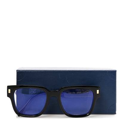 Louis Vuitton Acetate LV Escape Anti-Blue Light Glasses Z1597E Black 15 of 16