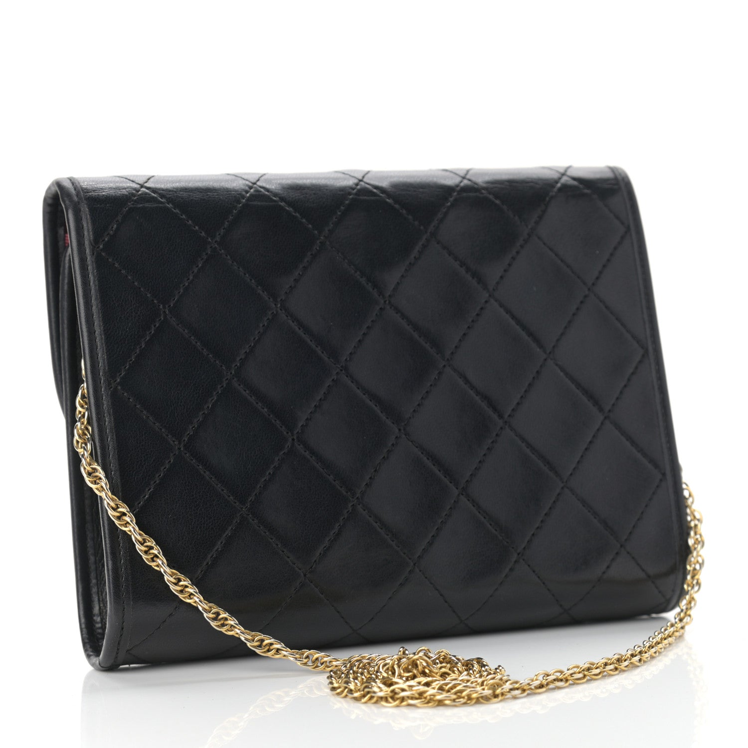 Chanel Lambskin Quilted Small Flap Black 2 of 10