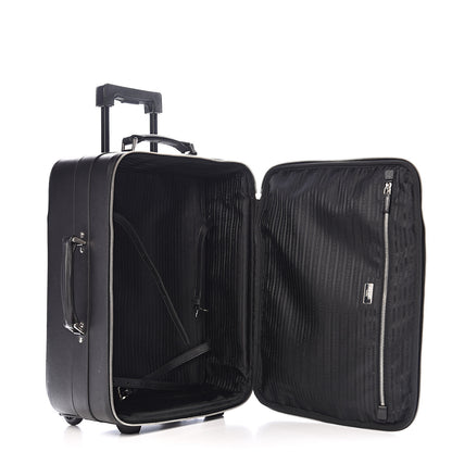 Prada Saffiano Travel Trolley Luggage Black 4 of 14