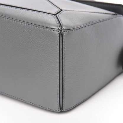 Loewe Calfskin Small Puzzle Bag Gunmetal 9 of 9