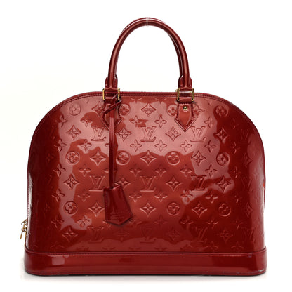 Louis Vuitton Vernis Alma MM Pomme D'Amour 1 of 15