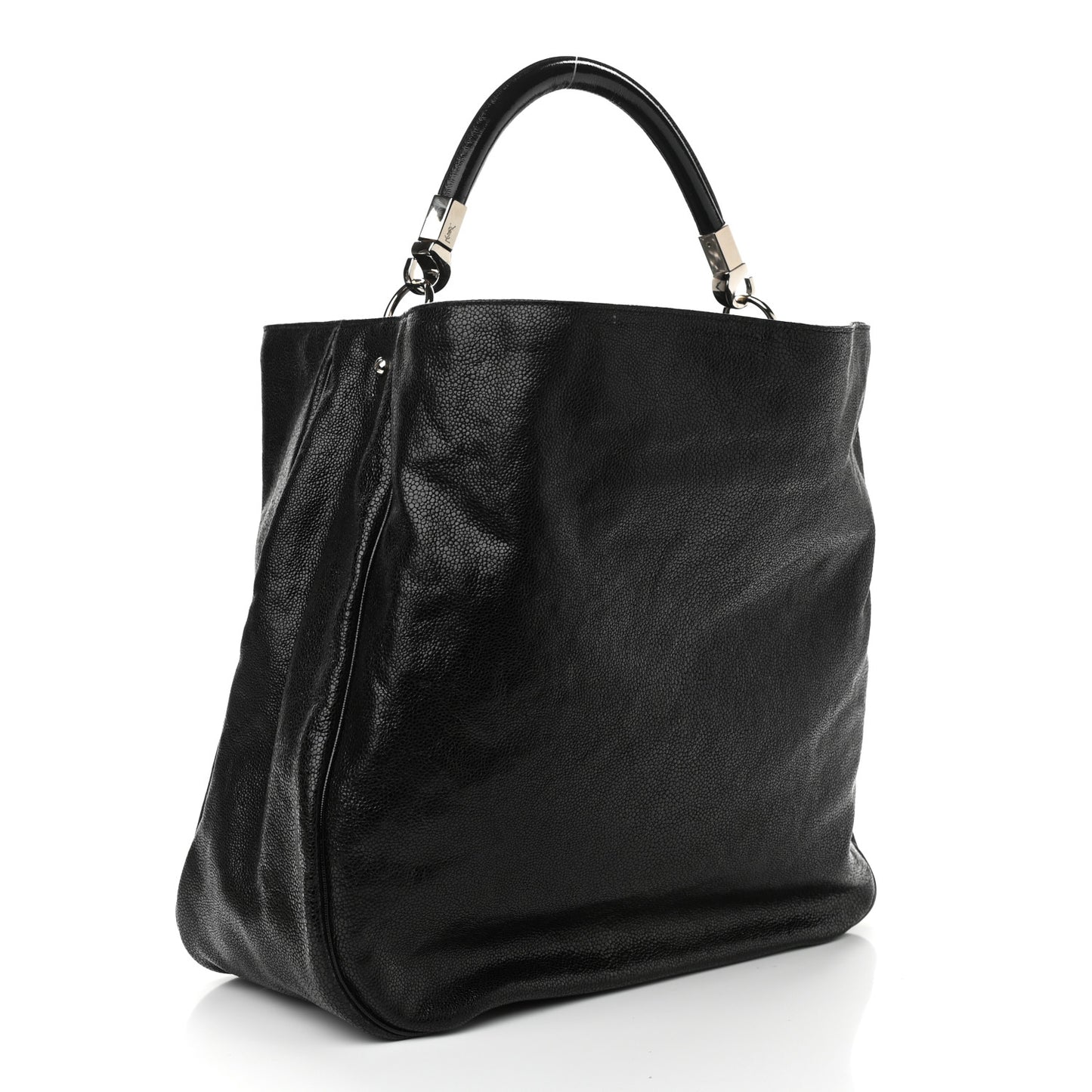 Stingray Embossed Large Roady Hobo Black