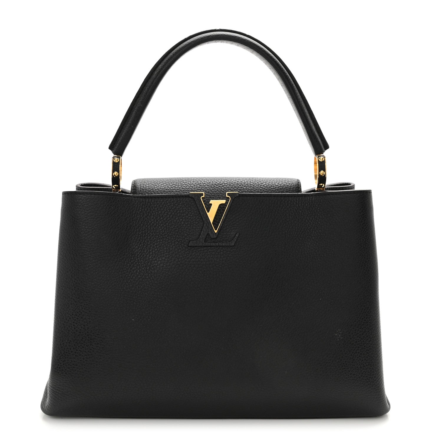 Louis Vuitton Taurillon Capucines GM Black 1 of 13